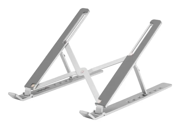 SOPORTE LAPTOP P ESCRITORIO  DE POSICIONES  ALUMINIO ECO