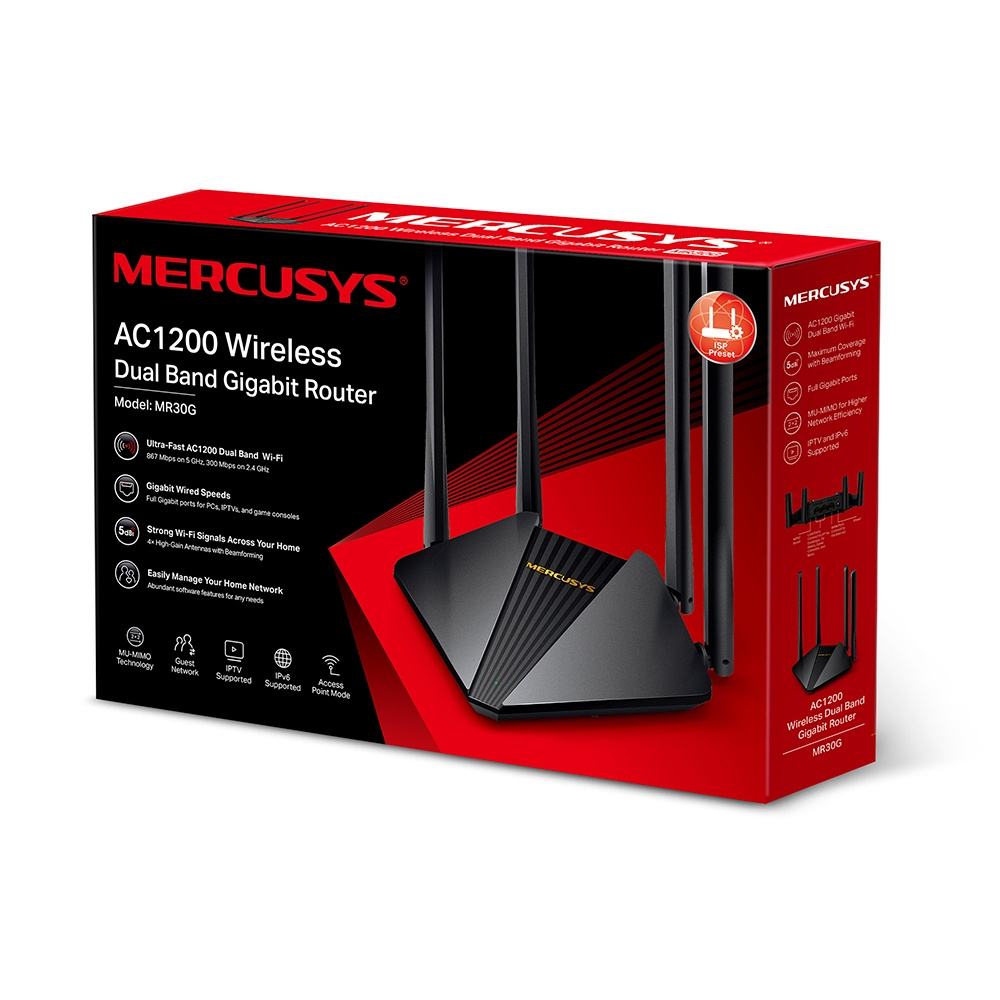AC1200 DUAL BAND WI FI GIGABIT ROUTER