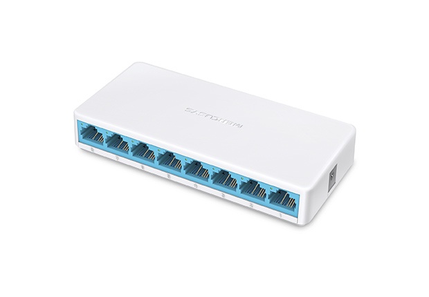 SWITCH MERCUSYS DE ESCRITORIO DE 8 PUERTOS DE 10/100MBPS