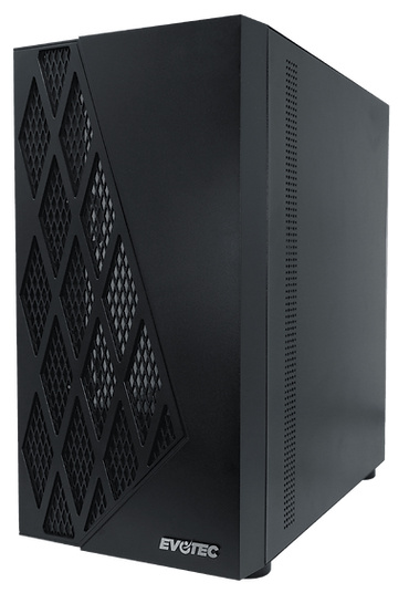 GABINETE EVOTEC TAIPEI CRISTAL TEMPLAD MID TOWER MICRO-ATX USB 3.0