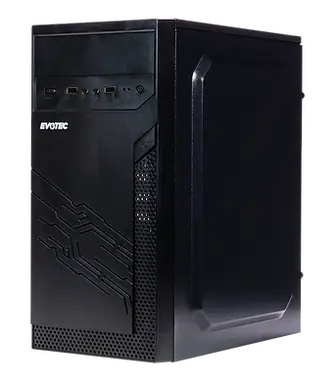 EVOTEC GABINETE MINI ATX FUENTE 500W EV-1024
