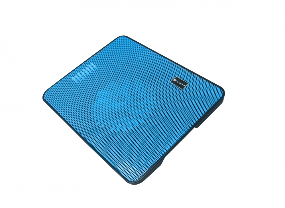 BASE ENFRIADORA NACEB 0108A P/ LAPTOP 15 CON 1 VENTILADOR AZUL
