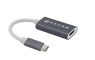 ADAPTADOR Y CONVERTIDOR DE VIDE O METALICO TIPO C A HDMI 4K.FHD