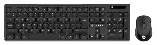 NACEB KIT TECLADO Y MOUSE INALAMBRICO NEGRO NA-0123