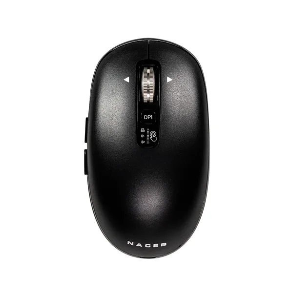 NACEB MOUSE INFINITY ELEMENTAL LS1 INALAMBRICO NEGRO NA-0131N
