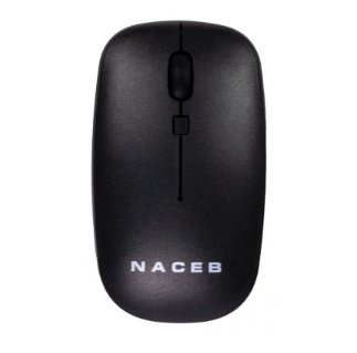 NACEB MOUSE INALAMBRICO 2.4G NEGRO NA-0136N