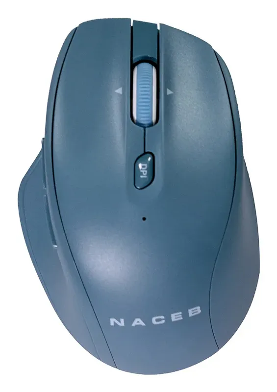 NACEB MOUSE INAL DUAL MODE 2.4G+BT AZUL NA-0139A
