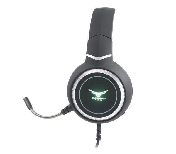 HEDSET.DIADEMA GAMERMICROFONO R GB CON ADAPTADOR HIFI 3.5MM+USB