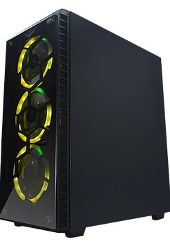 GABINETE NACEB HYDRA CRISTAL TEMPLAD RGB FULL TOWER ATX USB 3.0