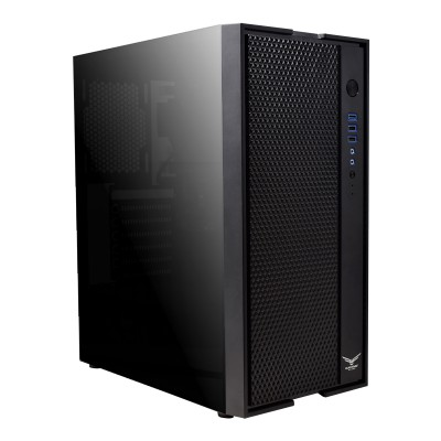 GABINETE GAMER FULL ATX CYPHER RGB CRISTAL TEMPLADO 3 VENTILADORES