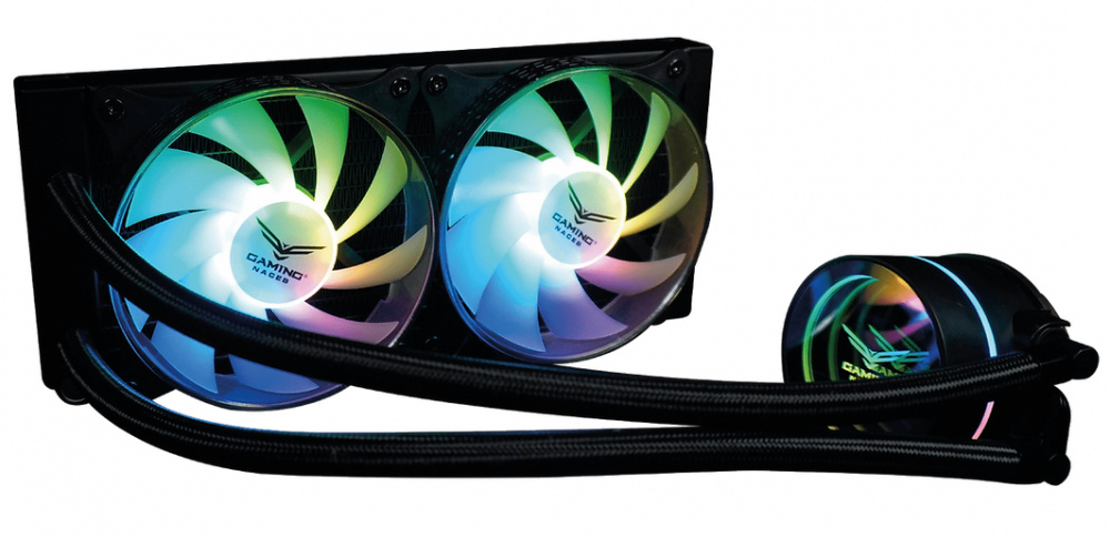 ENFRIAMIENTO LIQUIDO NACEB ARGB EVEREST 240MM 2 VENTILADORES