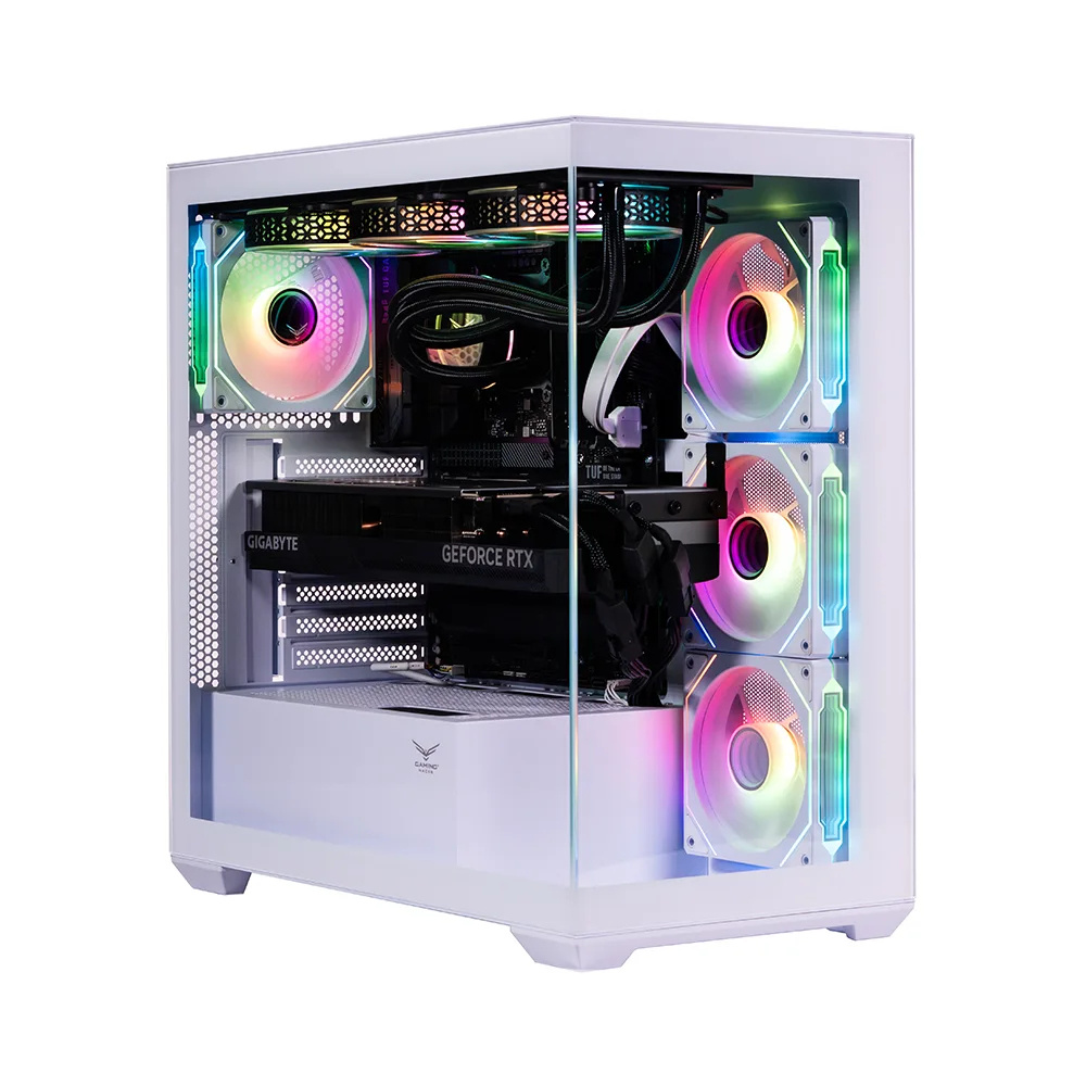 NACEB GABINETE GAMER MEDIA TORRE ATX BLANCO NA-0637B