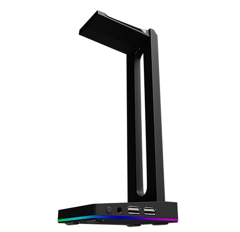 BASE PARA AUDIFONOS GAMER RGB 2 USB