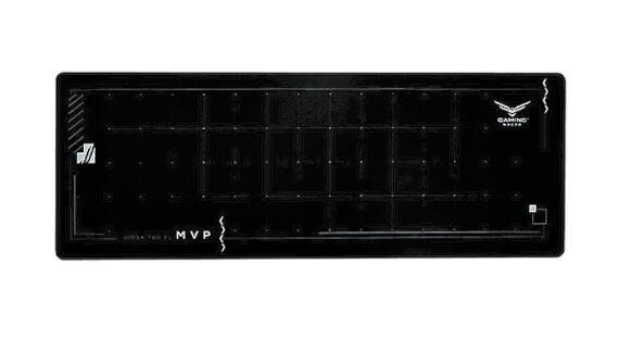 MOUSEPAD GAMER NACEB MVP 0961 XXL 90CMX30CM NEGRO