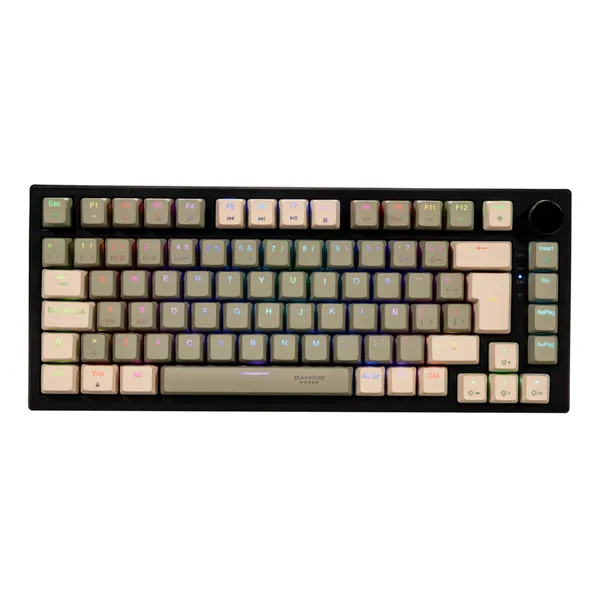 NACEB TECLADO MECANICO GAMER TKL SILVER FANG NA-0969