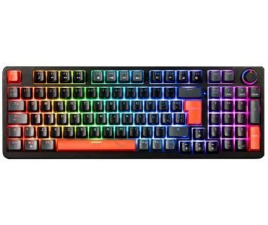 NACEB KB MECANICO GAMER SWITCH BROWN RGB RED PHYTON NA-0972N