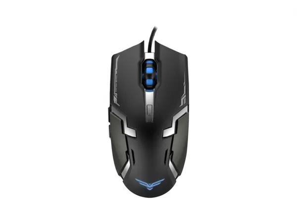 MOUSE GAMER OPTICO NACEB 6 800- 1200-2000-3200 DPIS NEGRO
