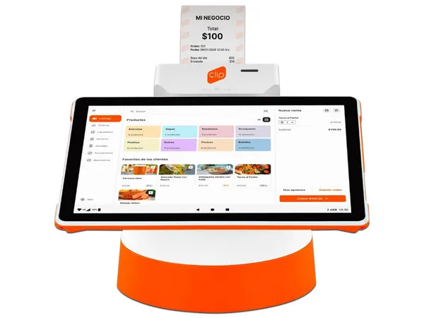 CLIP STAND 2 POINT OF SALE TERMINAL