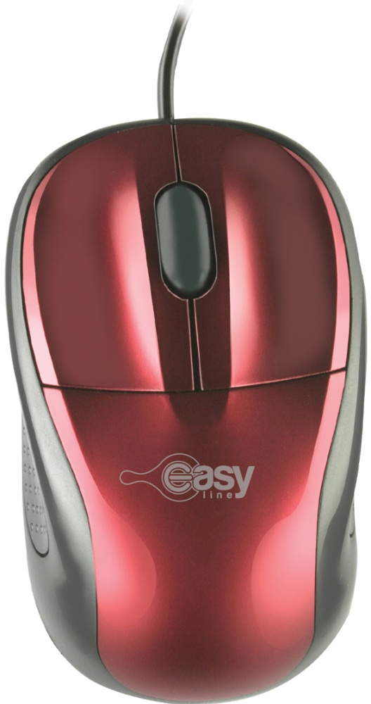 MOUSE OPTICO ROJO .