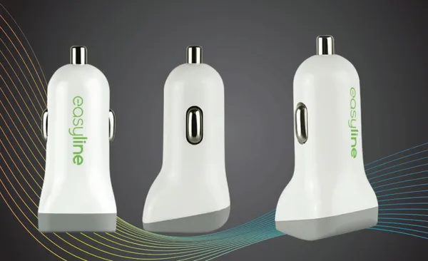 CARGADOR USB DUAL SMARTPHONE Y TABLET PARA CARRO