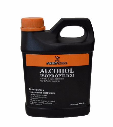 ALCOHOL ISOPROPILICO DE 1 LITRO .