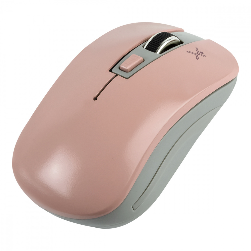 MOUSE INALAMBRICO PERFECT CHOIC E ESSENTIALS ROSA