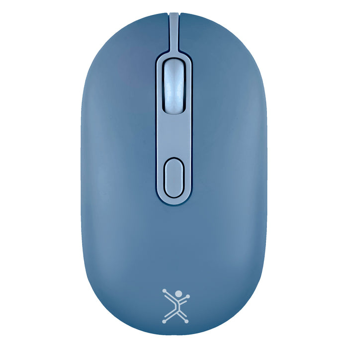 MOUSE RECARGABLE 2.4GHZ MAS BT CLIC SILENCIOSO COLOR AZUL