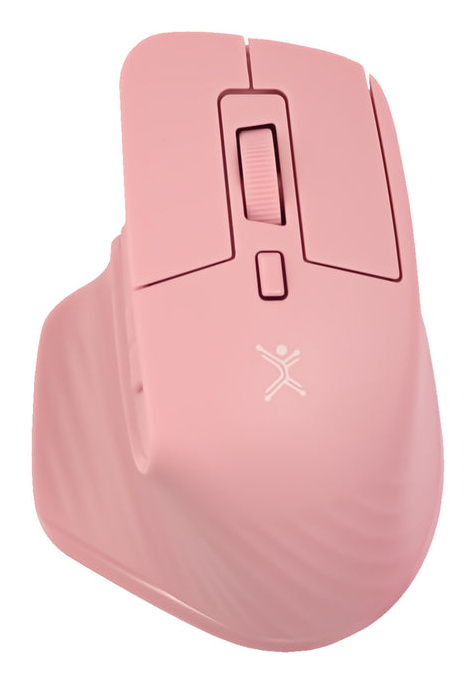 MINI RATON RECARGABLE CONEXION DUAL 2.4 GHZ BLUETOOTH PIXIE ROSA