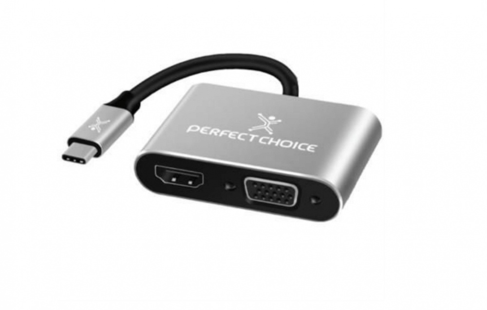 ADAPTADOR USB C MACHO - HDM1/VG A HEMBRA