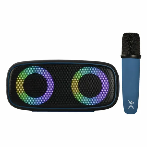 BOCINA PORTATIL CON MICROFONO INALAMBRICO