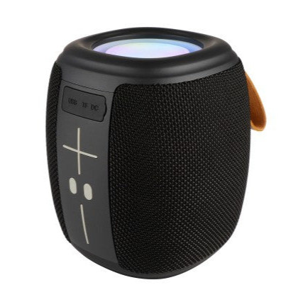 BOCINA BT PORTATIL RGB NOVEL DR UM - NEGRA