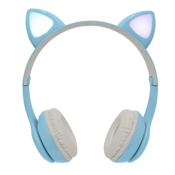 AUDIFONO DIADEMA INALAMBRICO PARA NINOS AZUL - CATTO