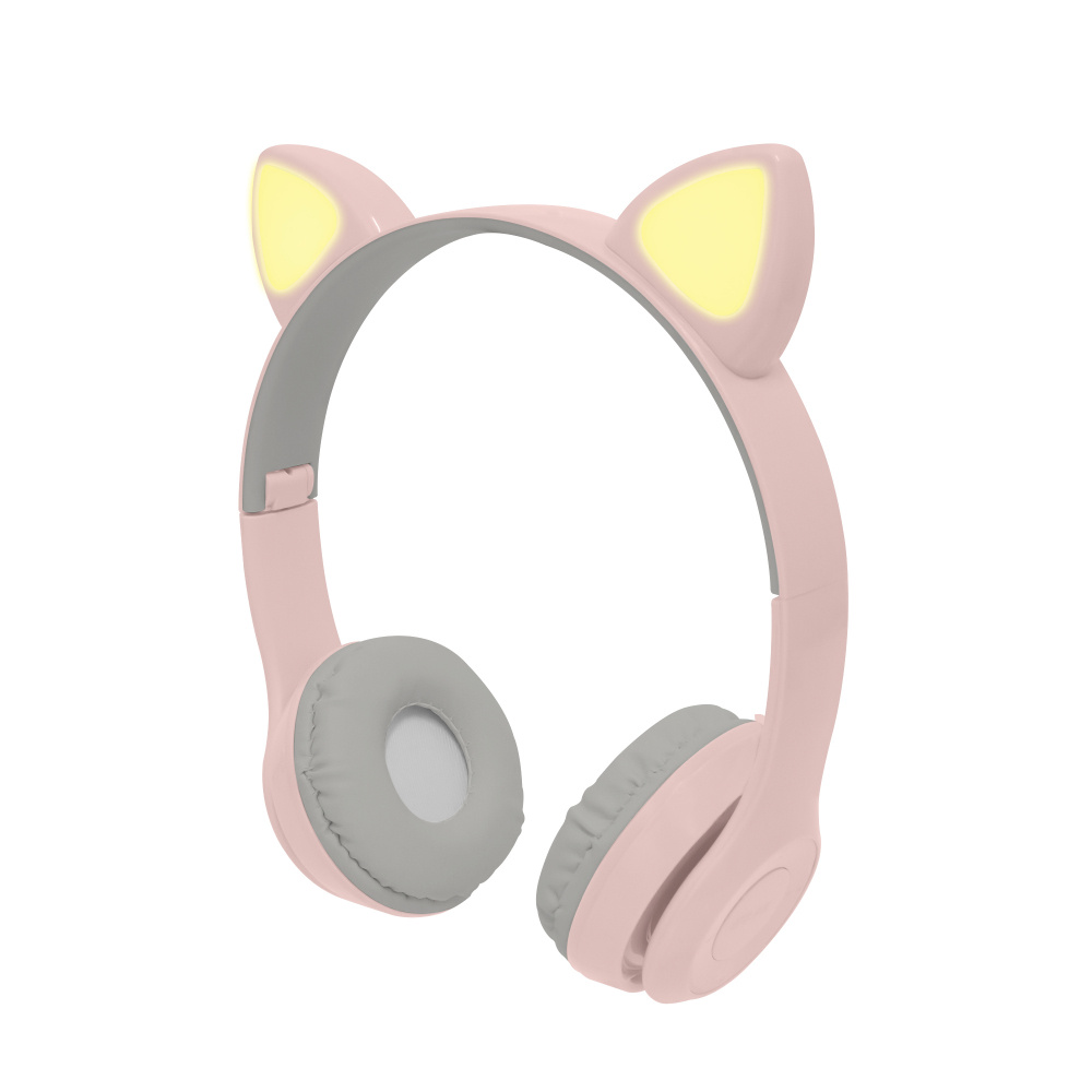 AUDIFONO DIADEMA INALAMBRICO PARA NINOS ROSA -CATTO
