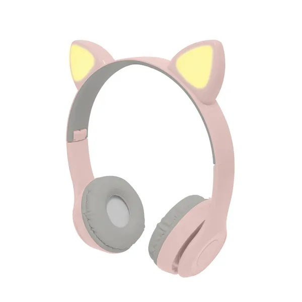 AUDIFONO DIADEMA INALAMBRICO PARA NINOS ROSA -CATTO
