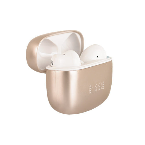AUDFONOS TWS ANC MAS ENC INTUN E-BEIGEBLANCO