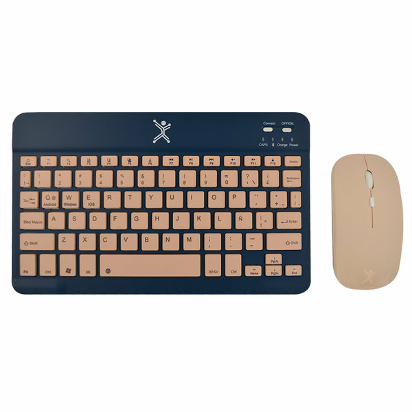 KIT COMPACTO BLUETOOTH 2 EN 1 GENOVA - AZUL