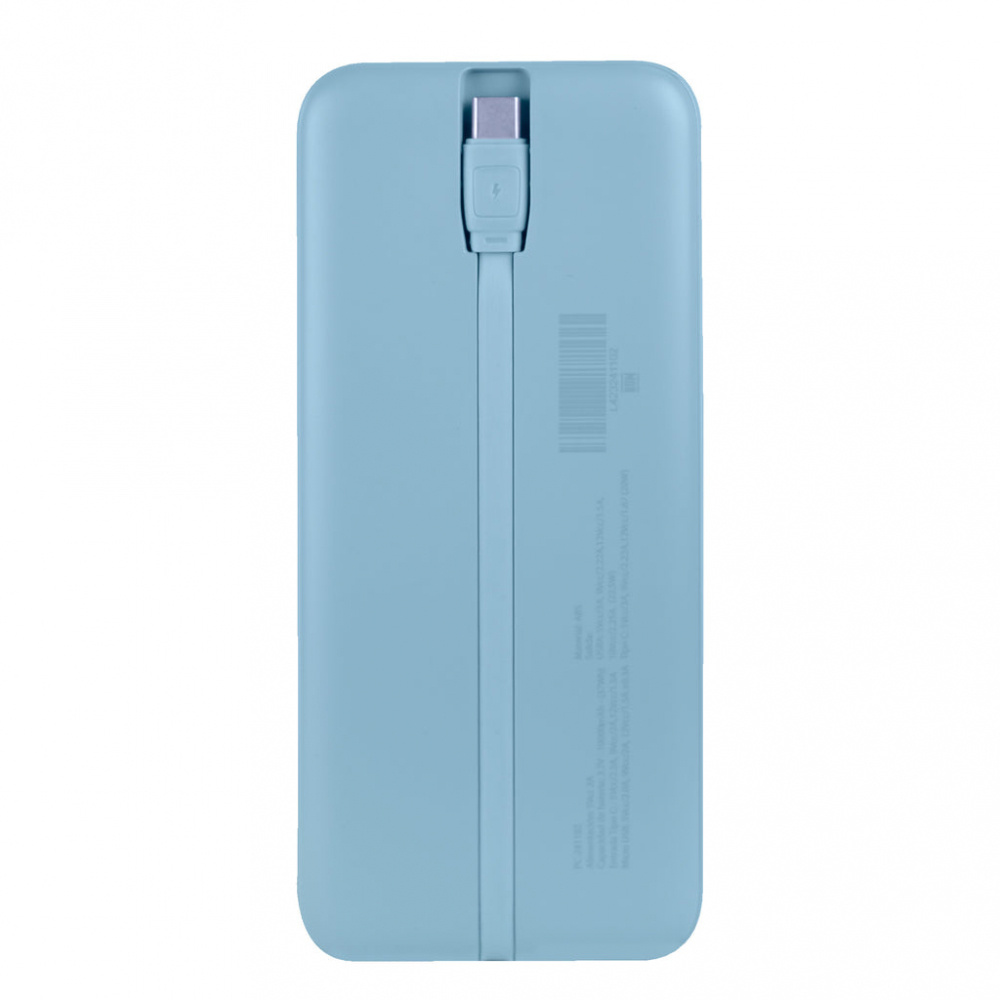 POWER BANK 10000MAH 22.5W CARGA RAPIDA CON CABLE TIPO C - BOL