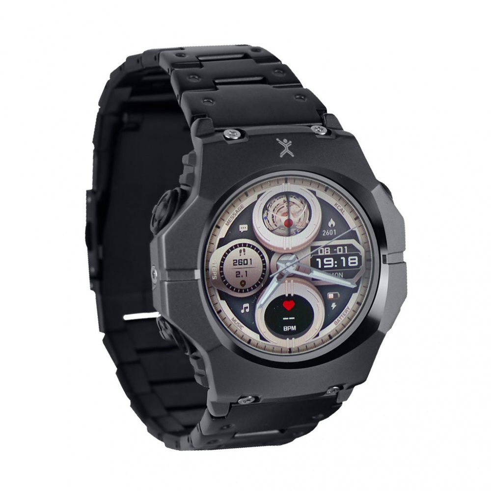 RELOJ INTELIGENTE CASUAL METAL ICO AMOLED ELEMENTUM