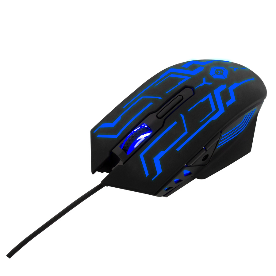 MOUSE GAMER 6D ALAMBRICO NEGRO - LEGACY