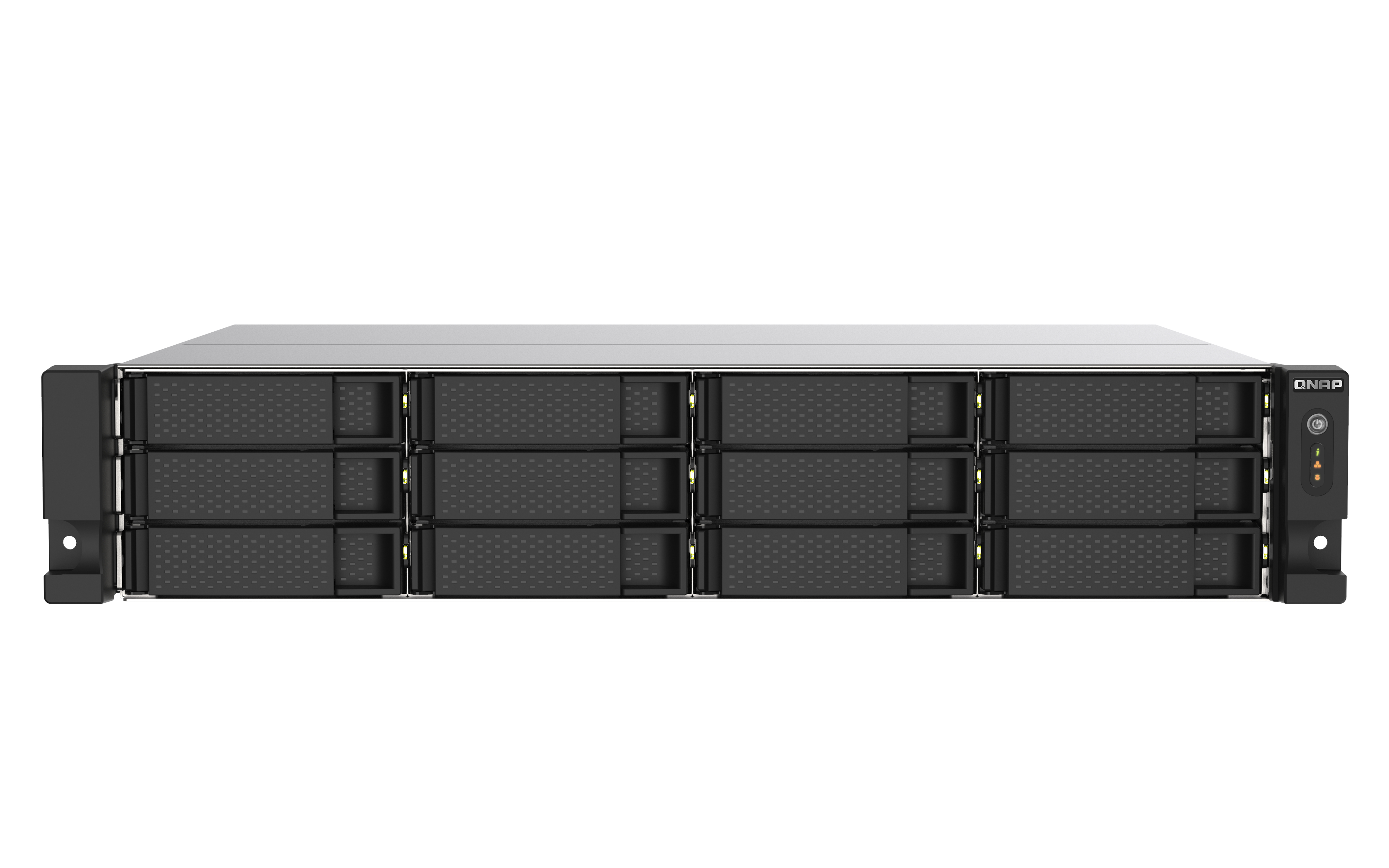 NAS QNAP RACK 12 SLOTS 2PSU 8 GB RAM EXP+5GB FLASH PRO AMD RYZEN