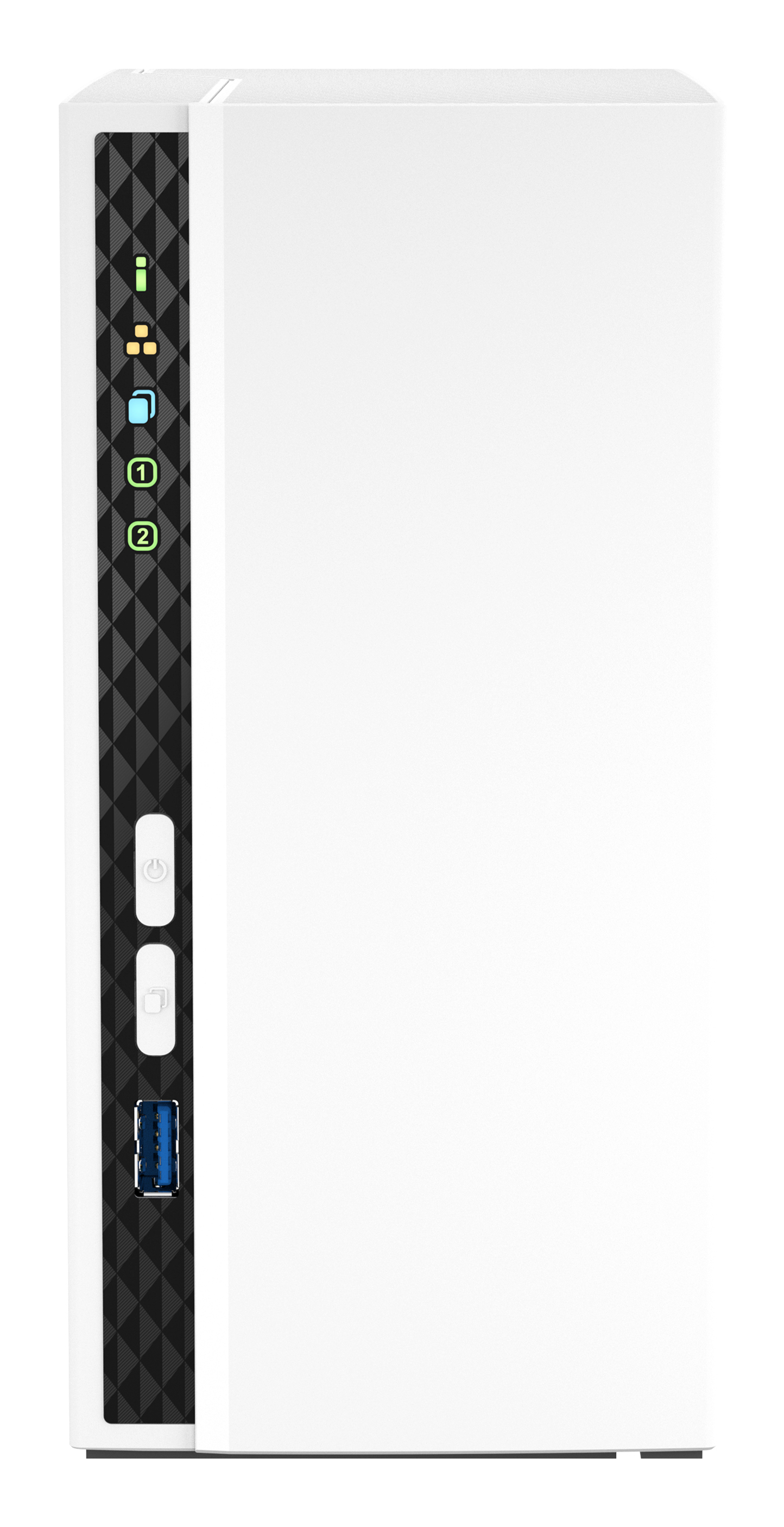 NAS QNAP TOWER 2 SLOTS 2GB RAM 4GB FLASH PROC ARM CORTEX TS-23