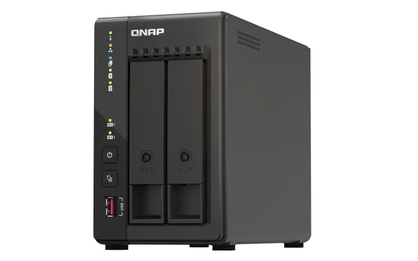 NAS QNAP TOWER 2 SLOTS 8GB RAM EXP+4GB FLASH PROC INTEL TS-253