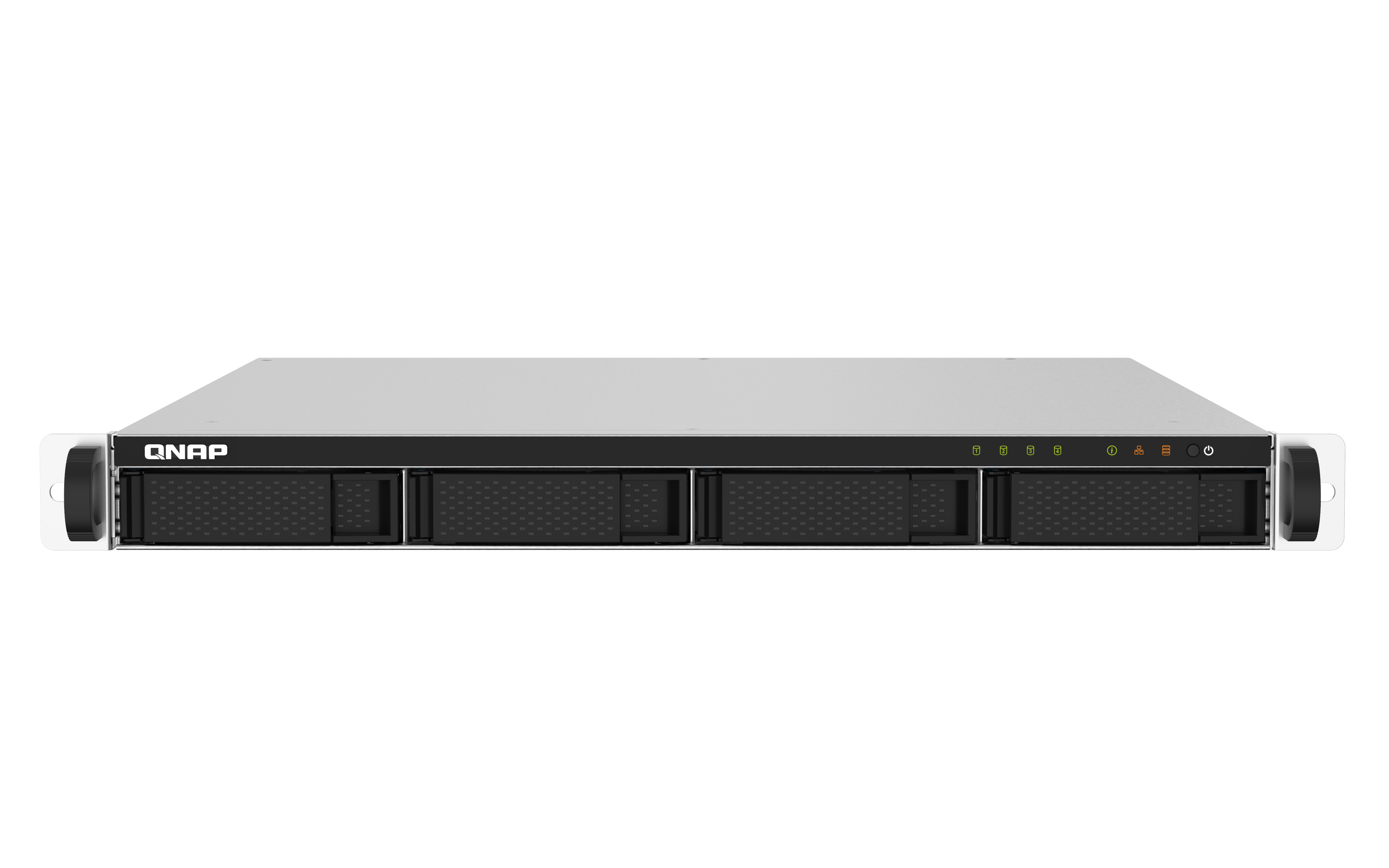 NAS QNAP RACK 4 SLOTS 2GB RAM EXP 512MB FLASH PROC ARM CORTEX