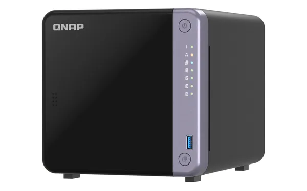 NAS QNAP TOWER 4 SLOTS 4GB RAM EXP512MB FLASH PROC ANNAPURNALAB