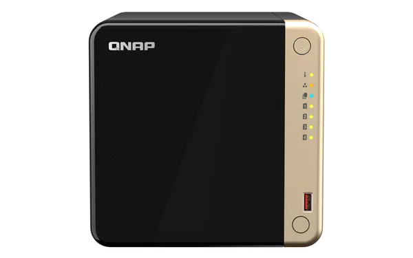 NAS QNAP TOWER 4 SLOTS 8GB RAM EXP4GB FLASH PROC INTEL CELERON