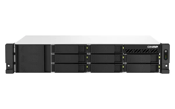 NAS QNAP RACK 8 SLOTS 2PSU 8G B RAM EXP4GB FLASH PRO INTEL CEL
