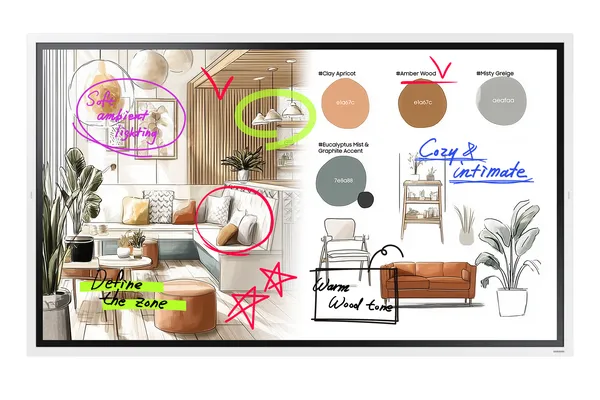 SAMSUNG INTERACTIVE DISPLAY WA6 WAF SERIES - 65IN LED-TIZEN