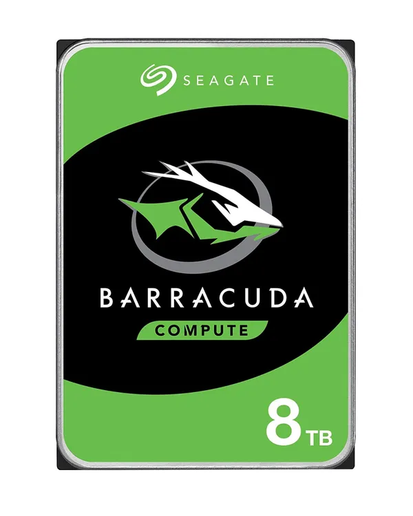 DISCO DURO INTERNO 3.5IN 8TB SATA 5400RPM 256MB 2YR BARRACUDA