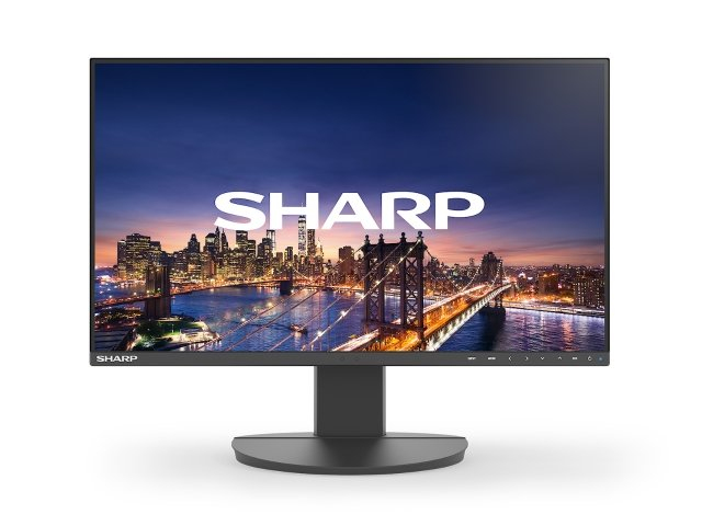 SHARP MONITOR LCD IPS DE 24IN CON RETROILUMINACION LED Y BISELES