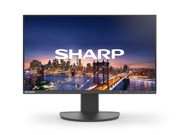 SHARP MONITOR LCD IPS DE 24IN CON RETROILUMINACION LED Y BISELES